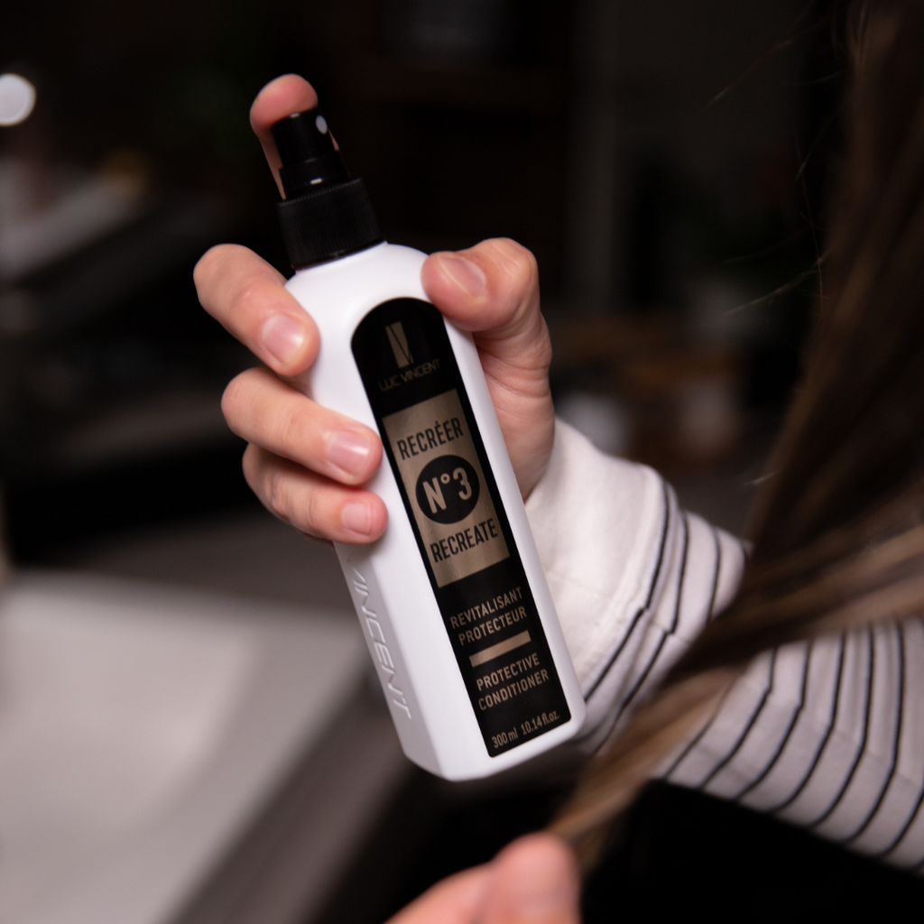 RECREATE SYSTEM: Revolutionary restorative hair treatment.