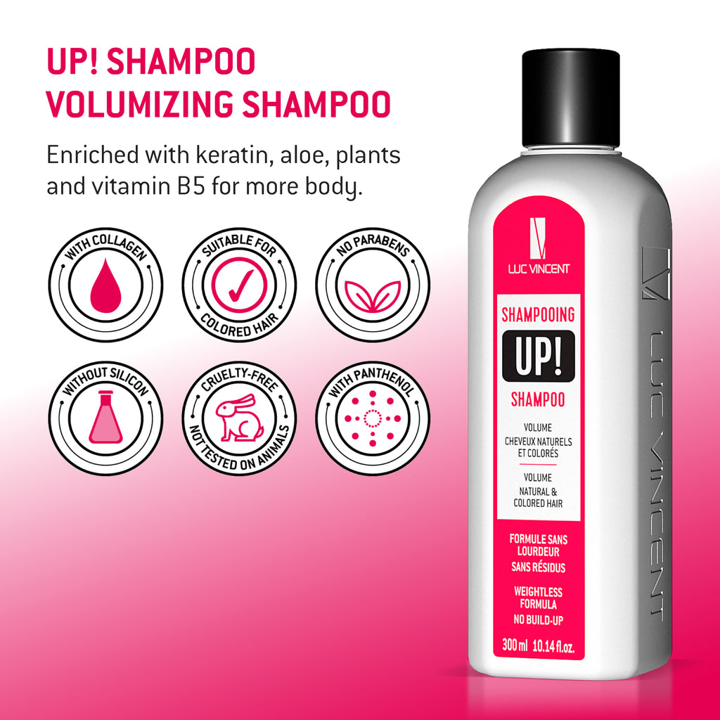 UP! SHAMPOO - Create more long-lasting volume